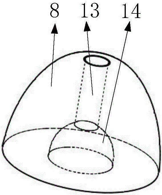 Safety road pillar based on weight block buffering