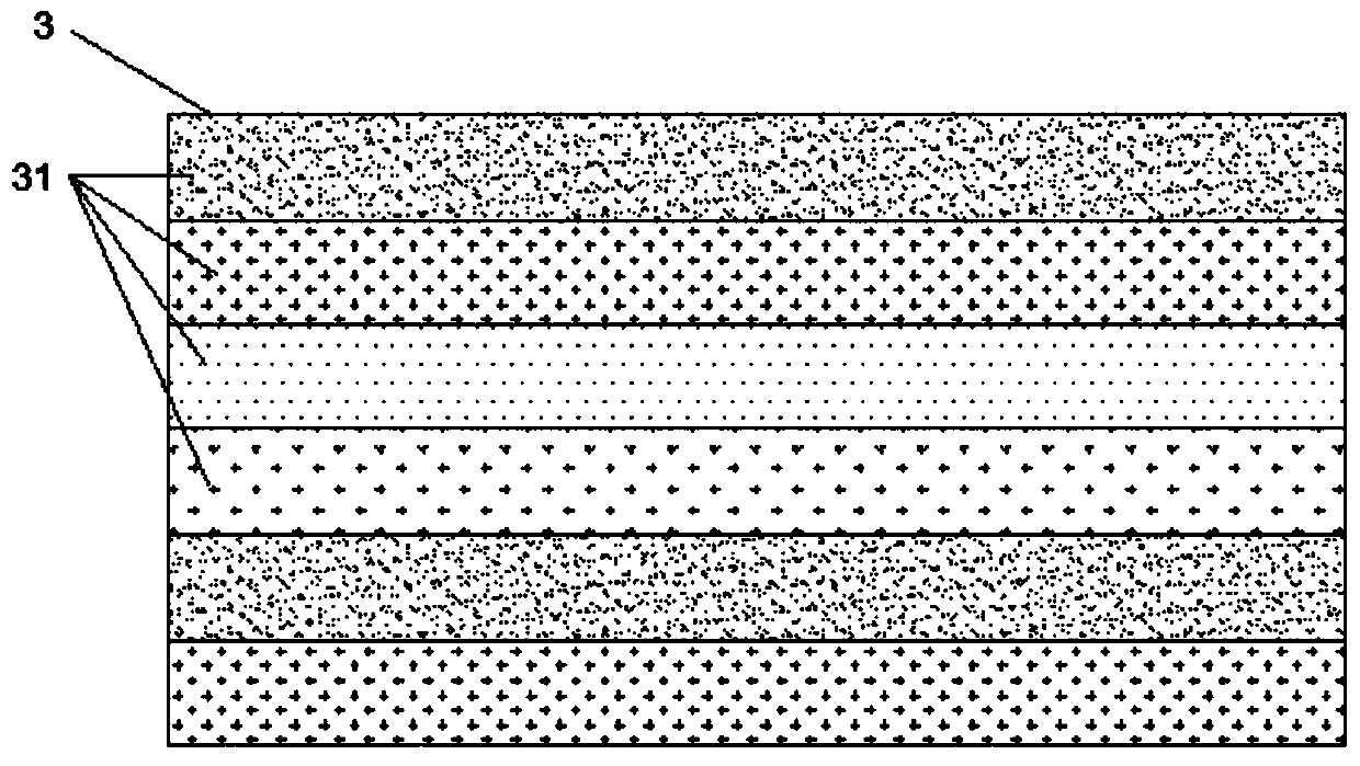 Bimetal wear-resistant seamless composite steel pipe and forming process thereof