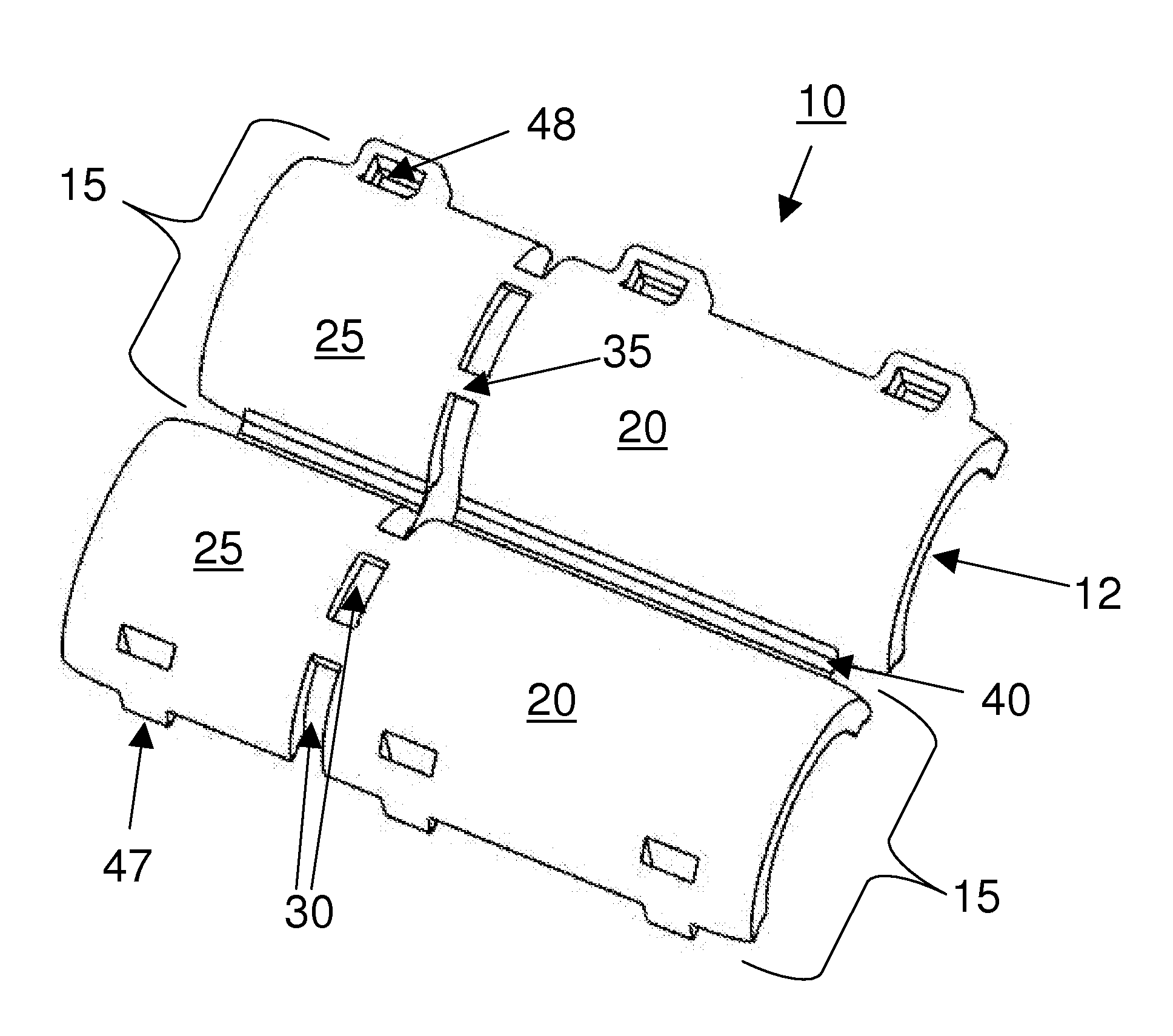 Guard for connection point of adjoined wire connectors