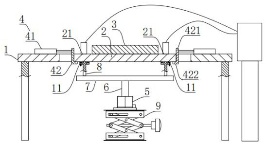 Substrate residual stress control method in component additive manufacturing process and component additive manufacturing equipment