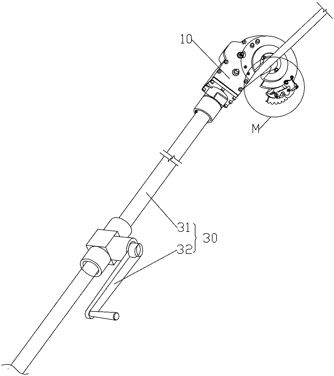 Insulated wire stripping device