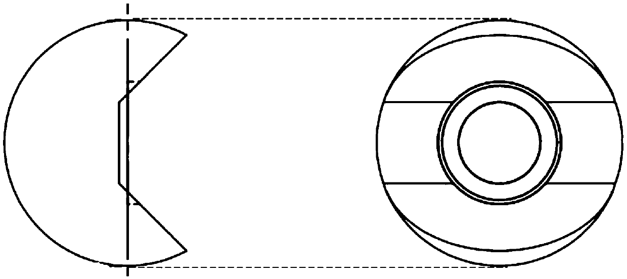 Profile digital photography automatic measuring method