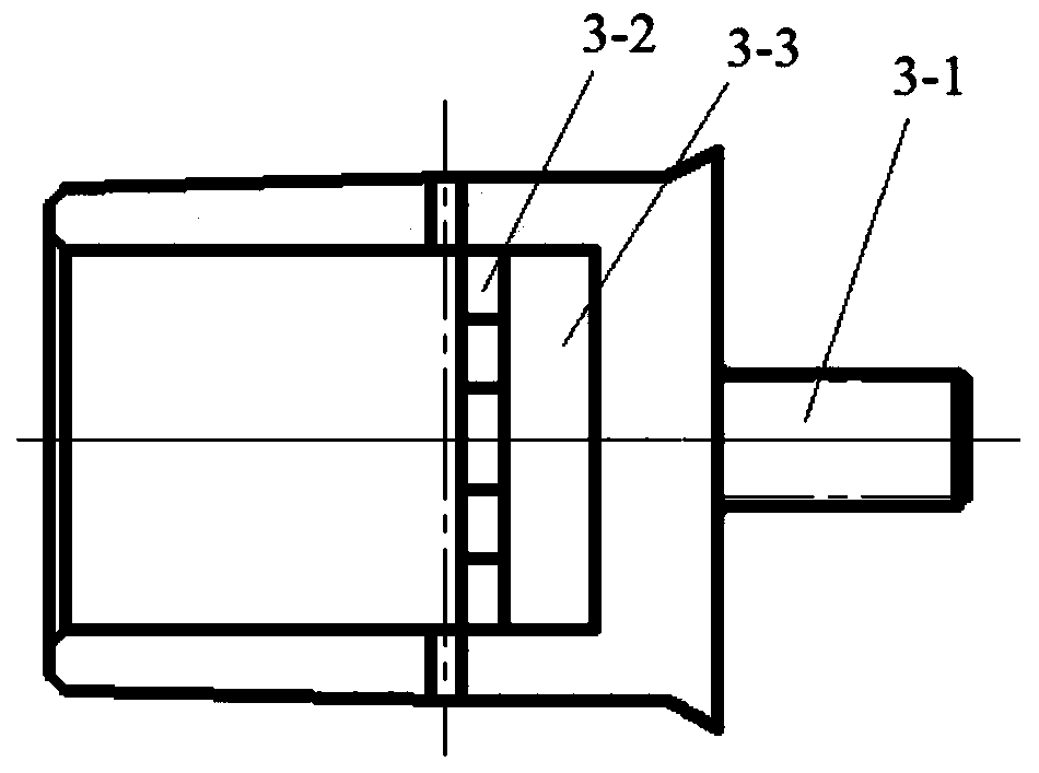 A quick compressor connecting rod connecting device