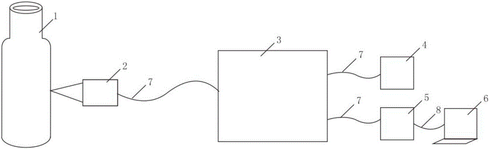 Light-transmitting container wall thickness detection apparatus and method based on machine vision