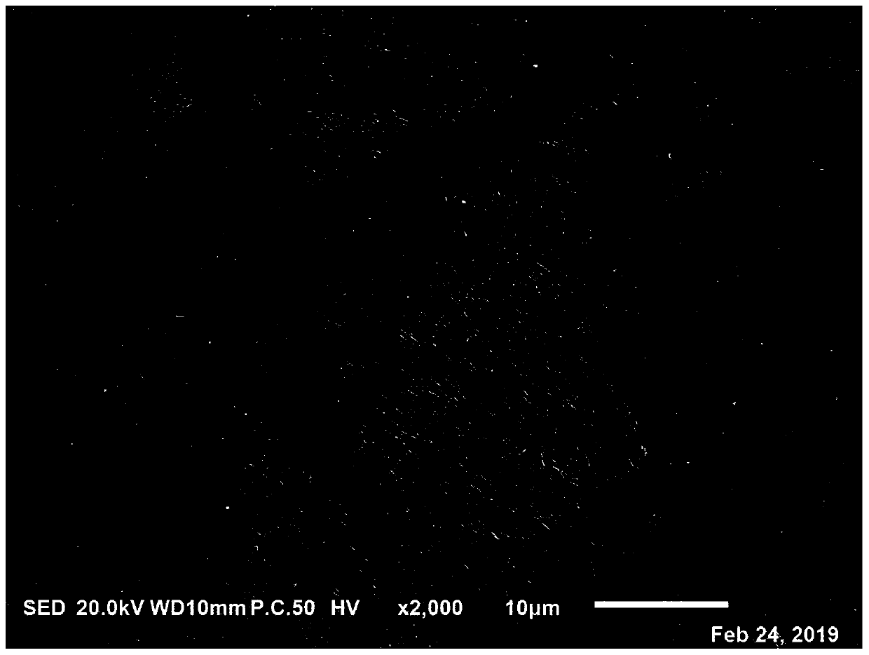 Cast iron material for cylinder sleeve, cylinder sleeve and preparation method thereof