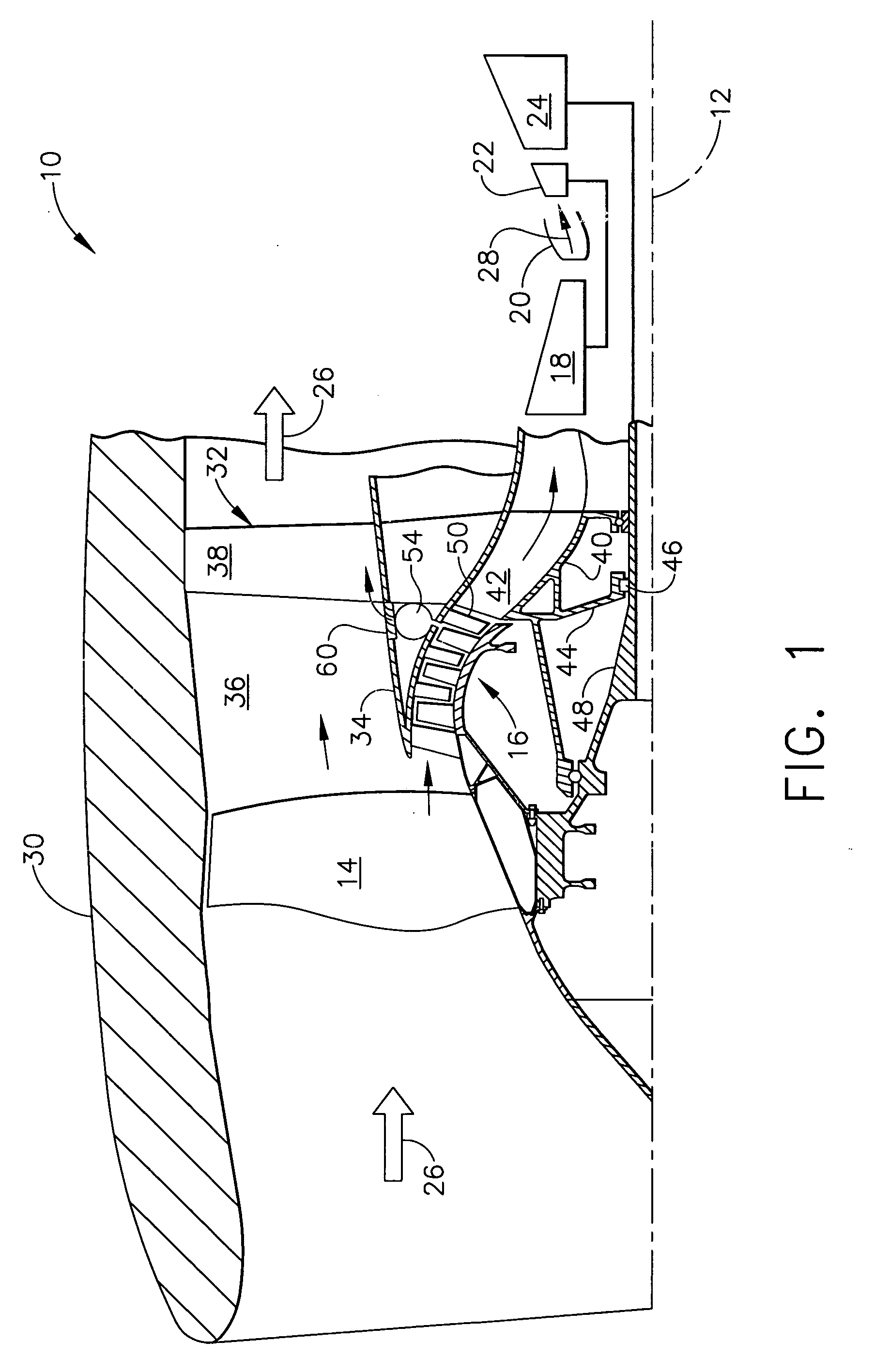 Compact booster bleed turbofan