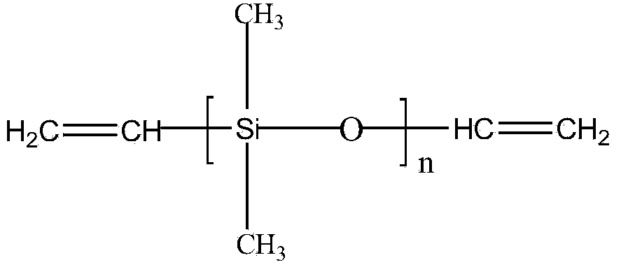 Addition silicone rubber compound for protecting diode chip