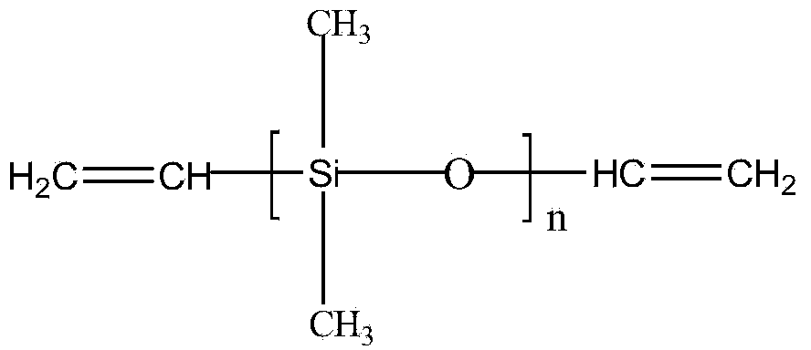 Addition silicone rubber compound for protecting diode chip