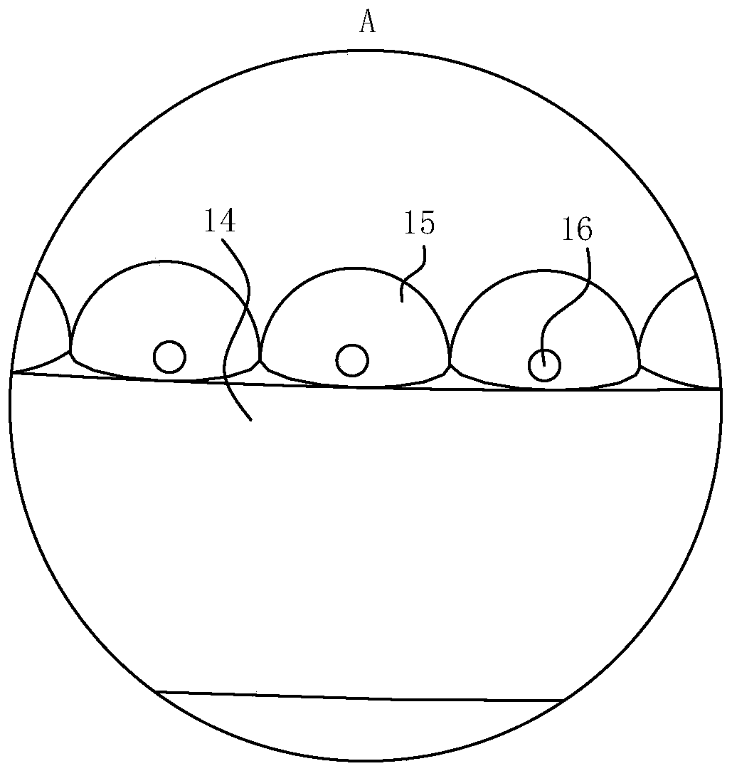 Lubricant oil distillation tank