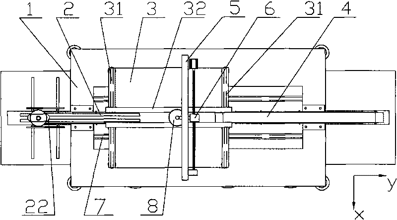 Automatic test device of flatness and thickness of metal sheet