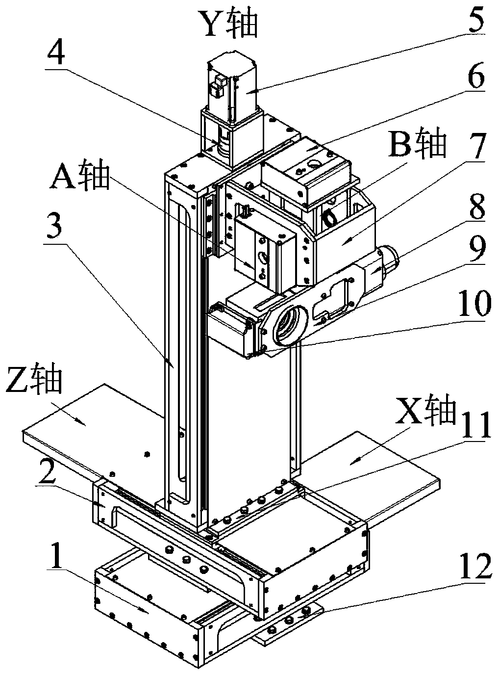 Non-contact type cast ingot laser marking device, work method and analogy method