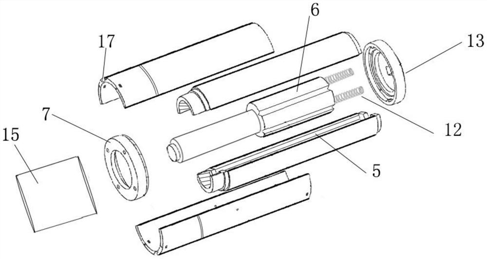 Ultrasonic detection device for ophthalmology department