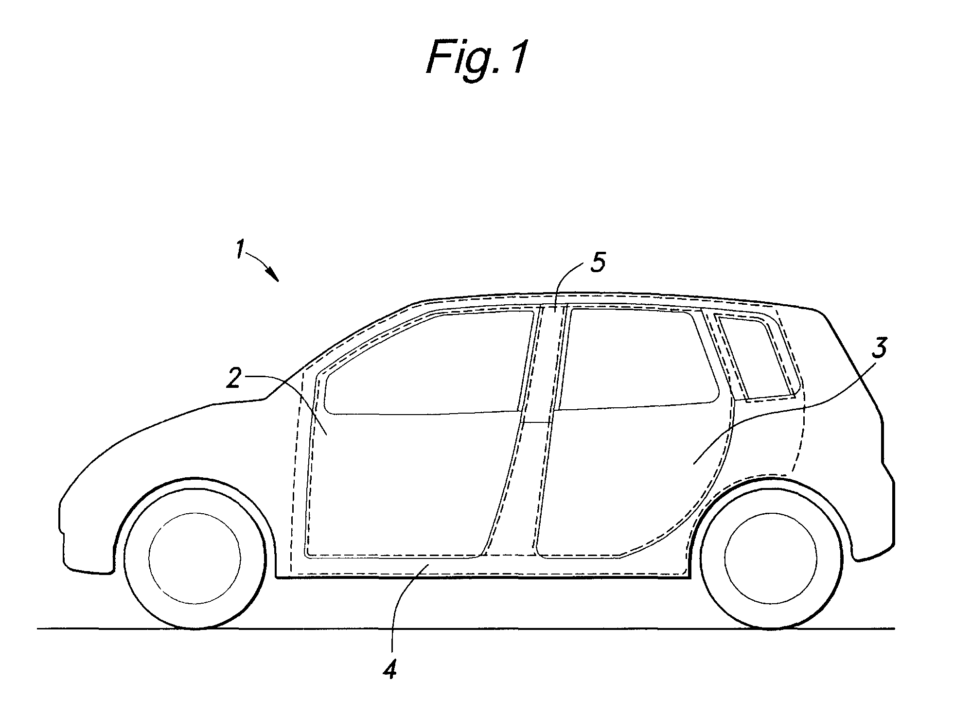 Vehicle body side structure