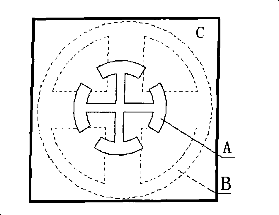 Slab wave-absorbing material