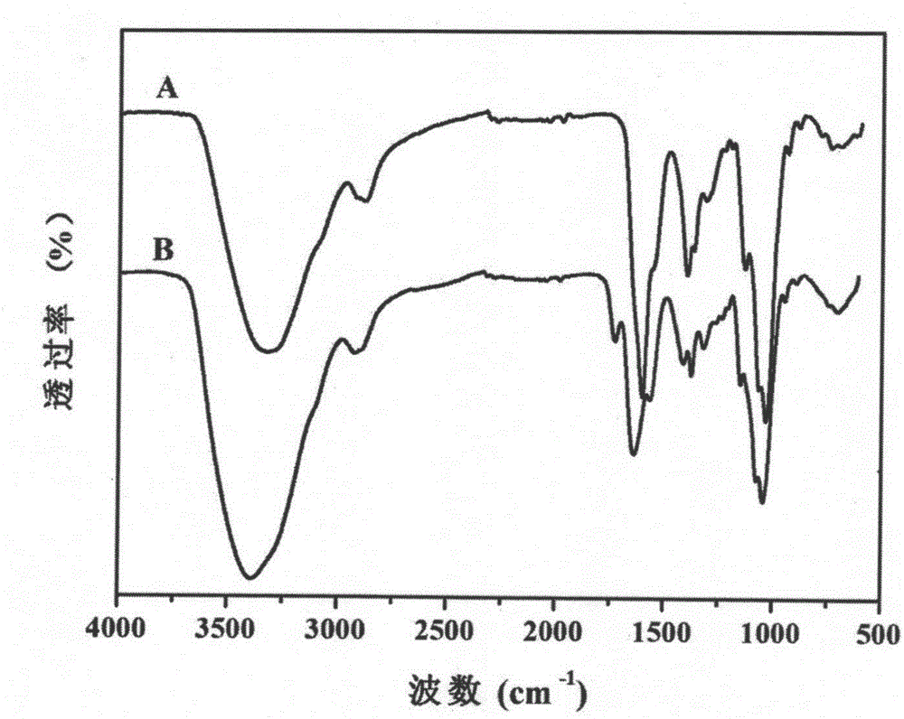 Preparation method of nano meso-porous silicon composite hydrogel with controlled release function