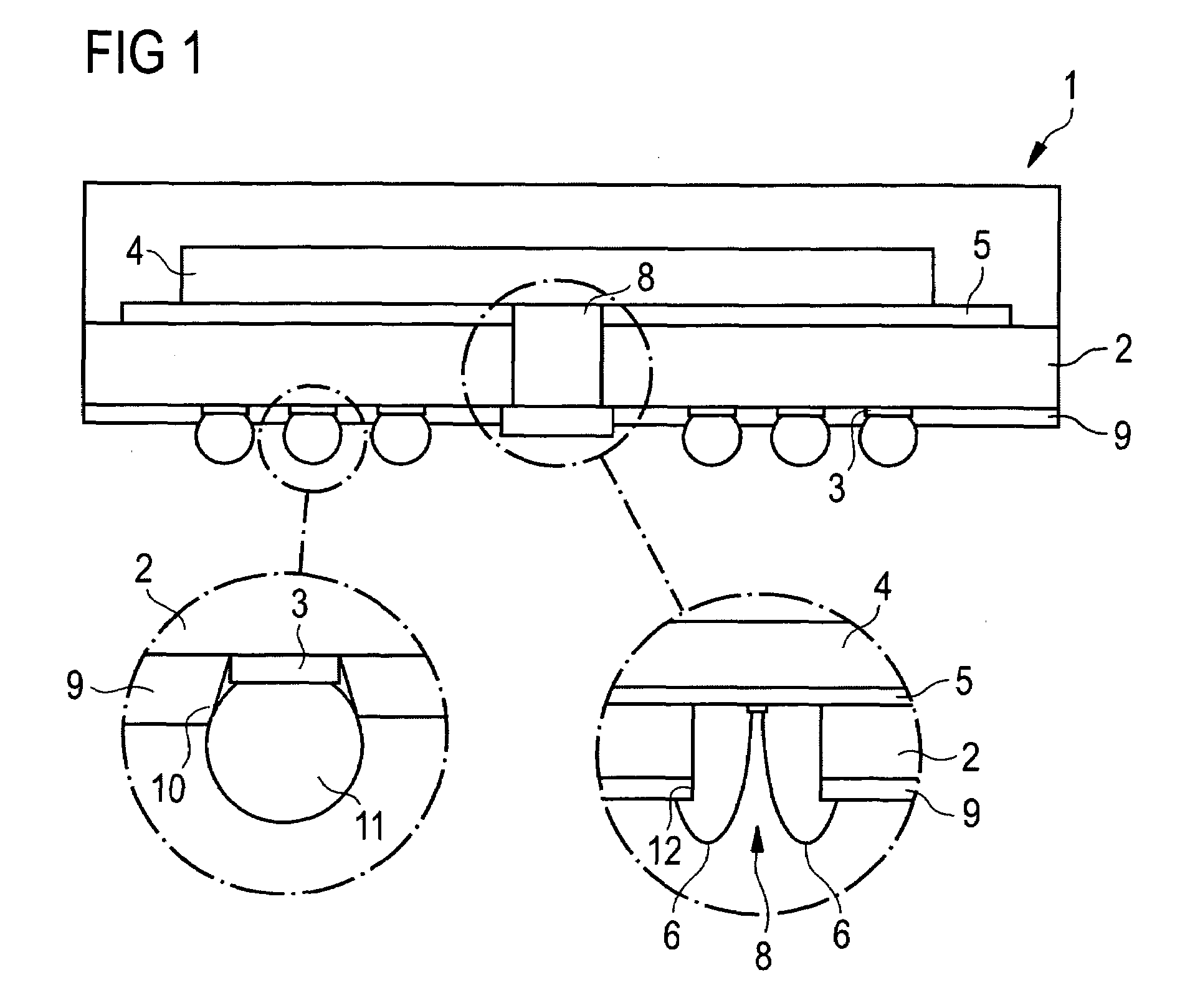 Substrate based IC-package