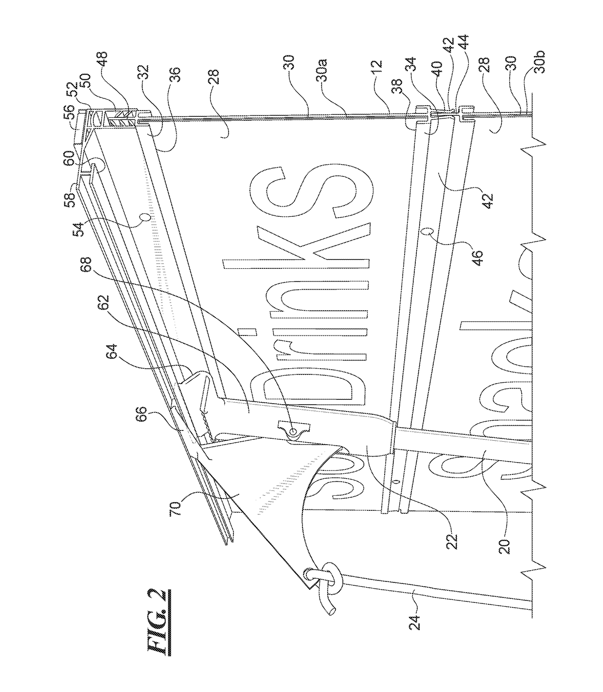 Modular flush-mount sign channel track system and method