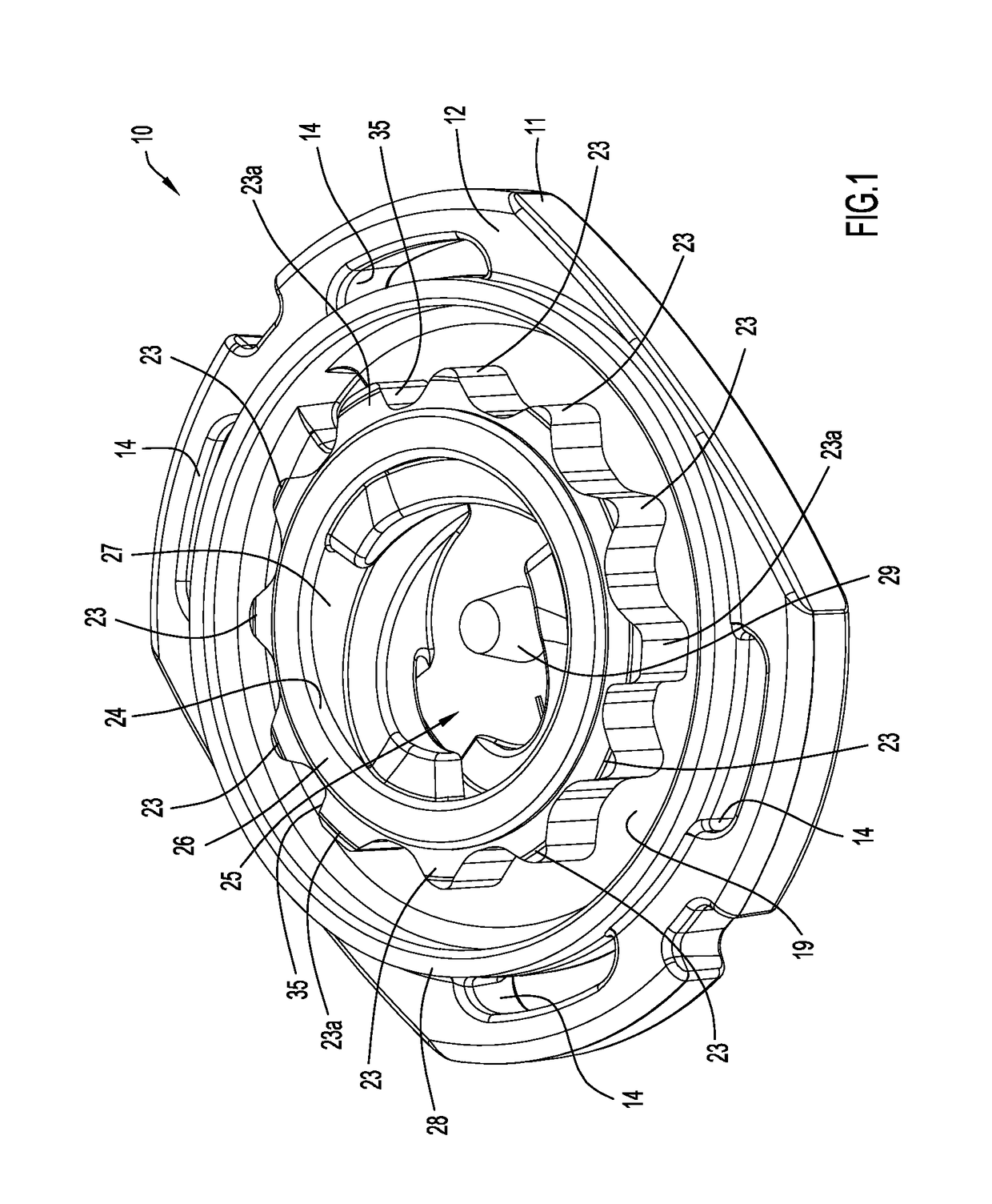 Traction cleat and receptacle