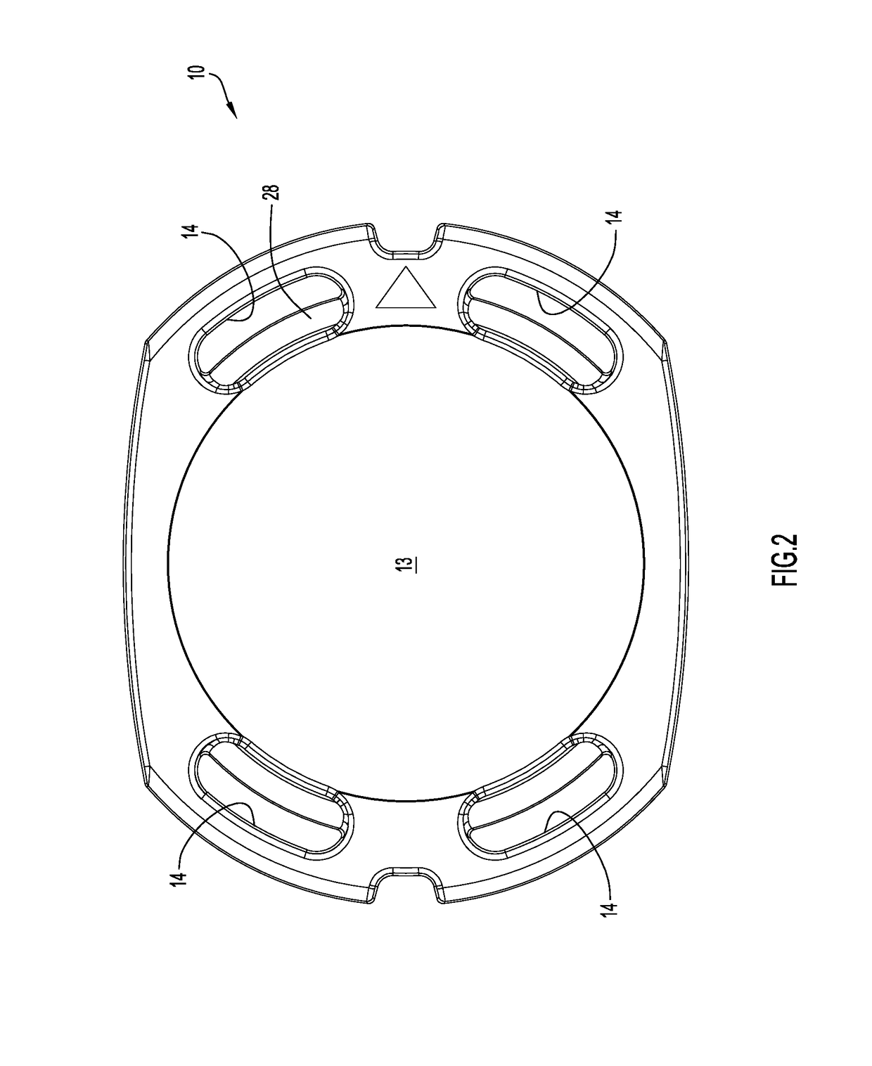 Traction cleat and receptacle