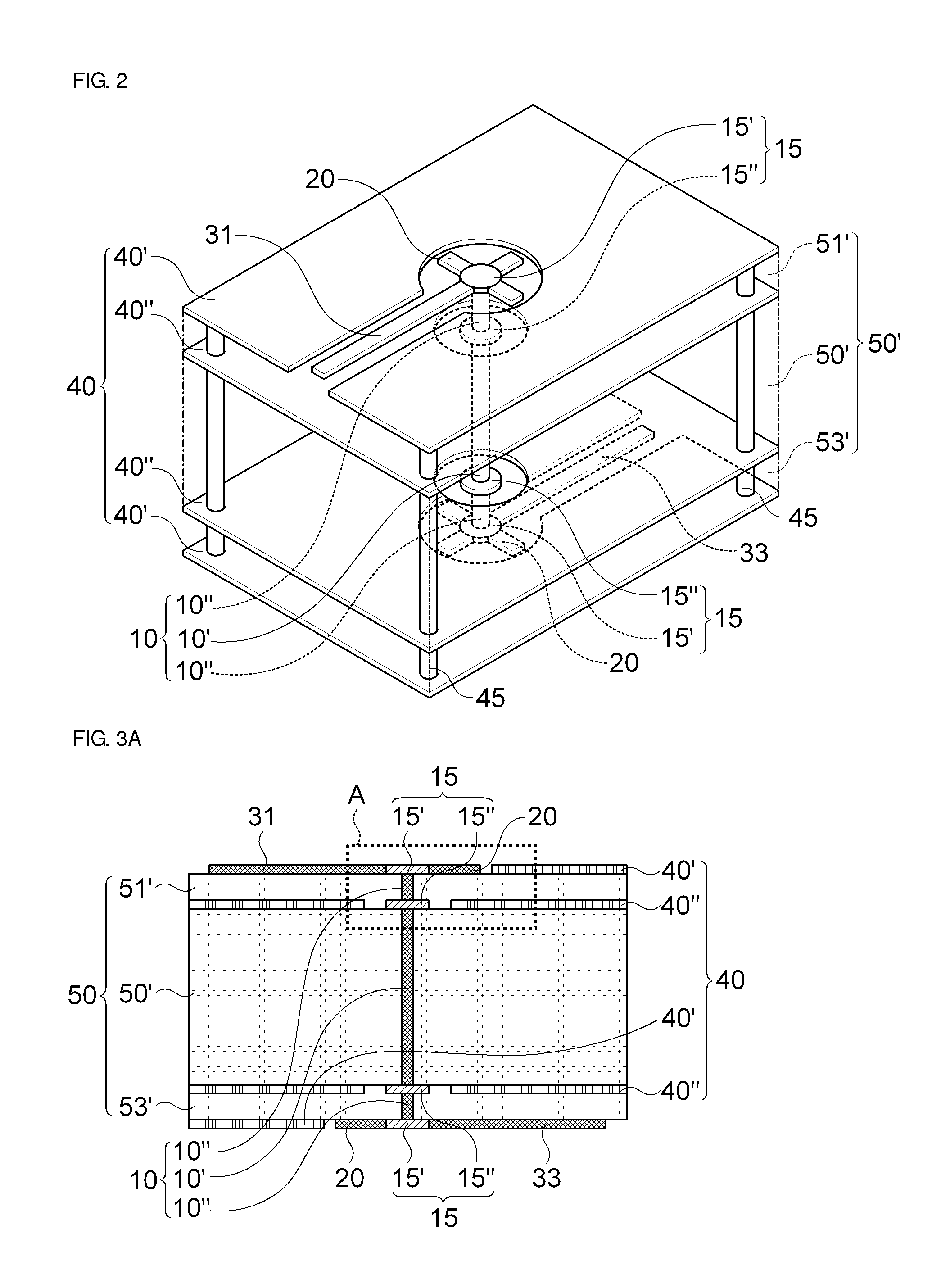 Via structure having open stub and printed circuit board having the same