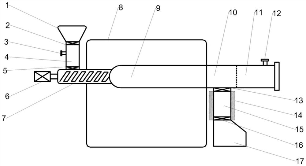 Method and device for intermittently and continuously smelting crystallized magnesium by Pidgeon process reduction tank