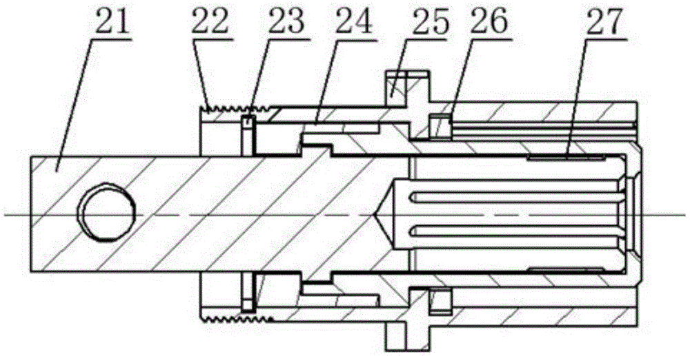 Electric vehicle high-pressure elbow connector capable of 360-DEG rotating