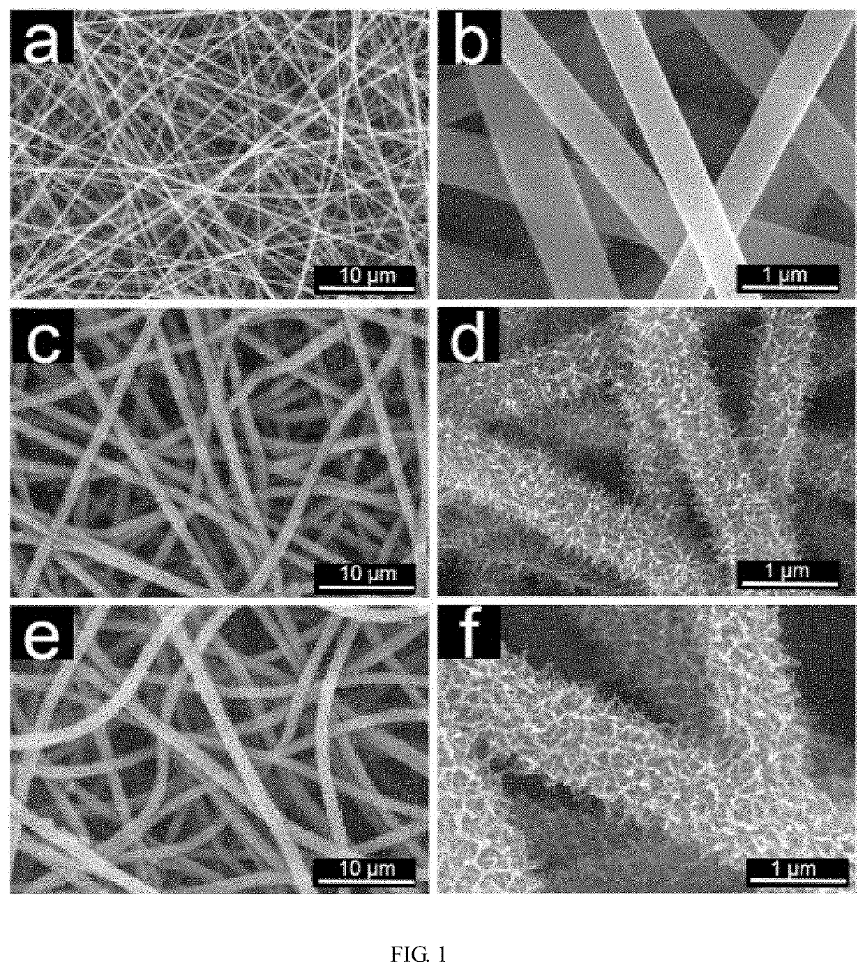 Visible light responsive titanium dioxide nanowire/metal organic skeleton/carbon nanofiber membrane and preparation method and application thereof