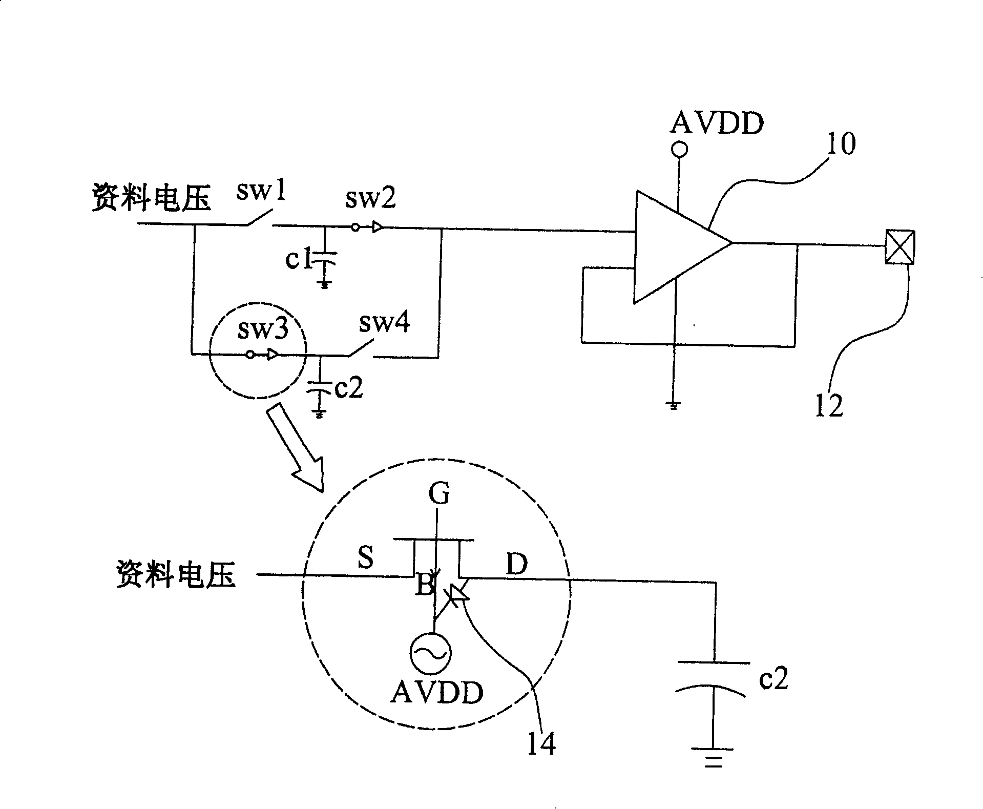 Adaptive compensation power-supply apparatus and its drive method