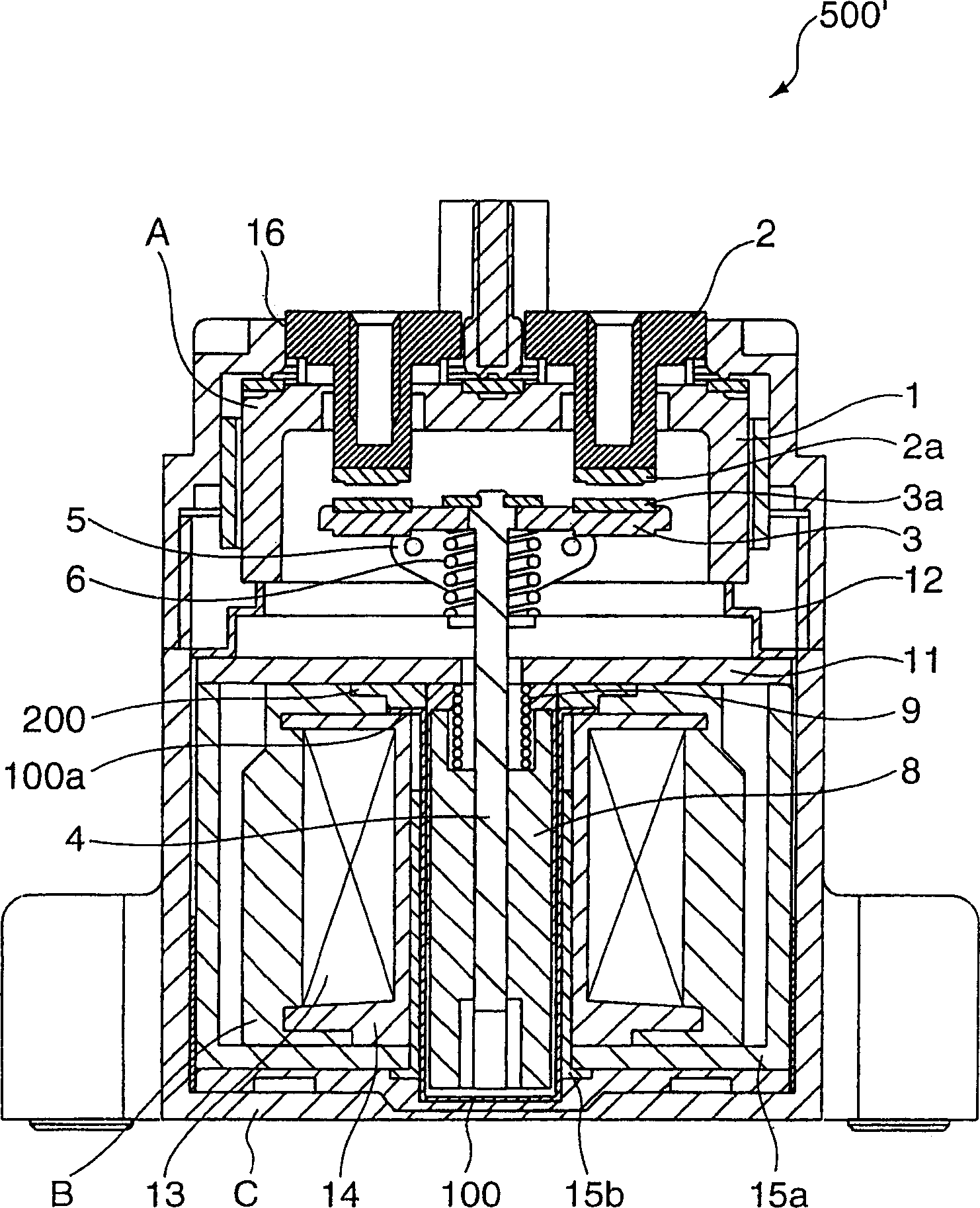 Electromagnetic switching apparatus