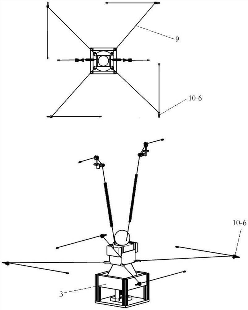 Waist training recovering device based on rope traction