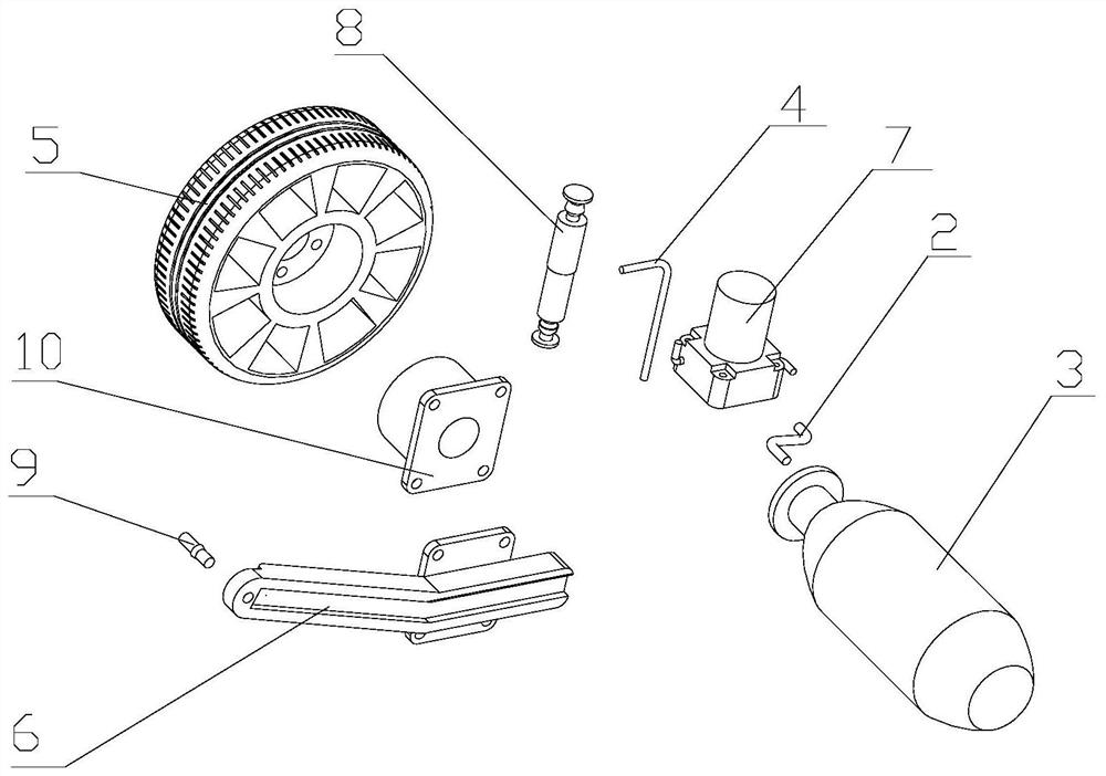 A logistics vehicle with a fully active suspension system and its application