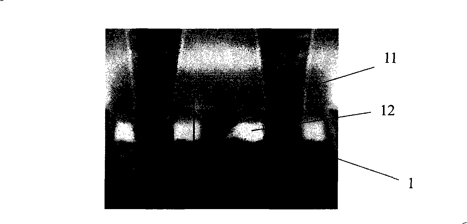 Production method for polysilicon grid of DRAM