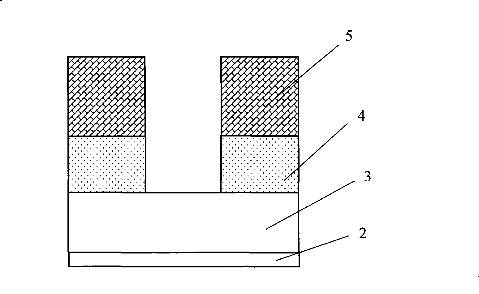 Production method for polysilicon grid of DRAM