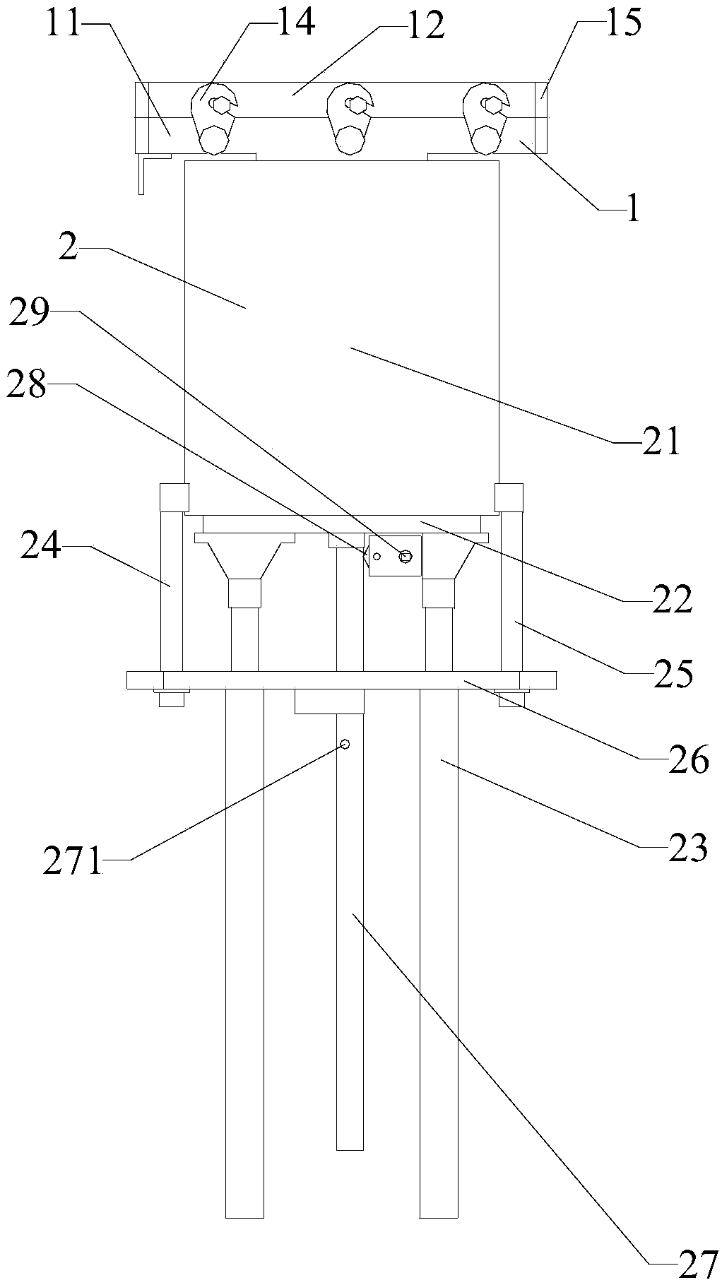 Hydrological cableway oiling machine