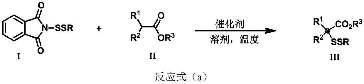 Three-dimensional and large-steric-hindrance disulfide compound as well as synthesis method and application thereof