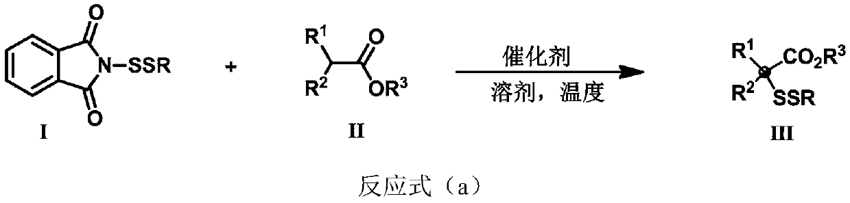 Three-dimensional and large-steric-hindrance disulfide compound as well as synthesis method and application thereof