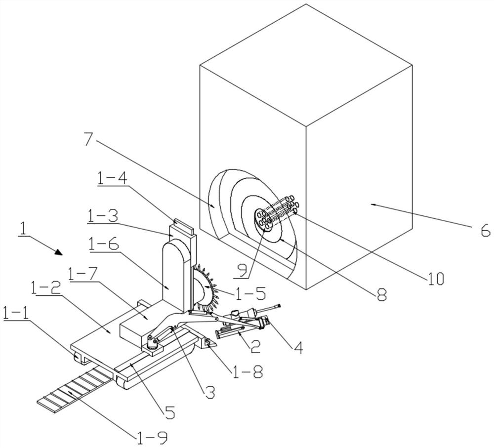 A hard rock roadway excavation method integrating drilling, water exploration and milling