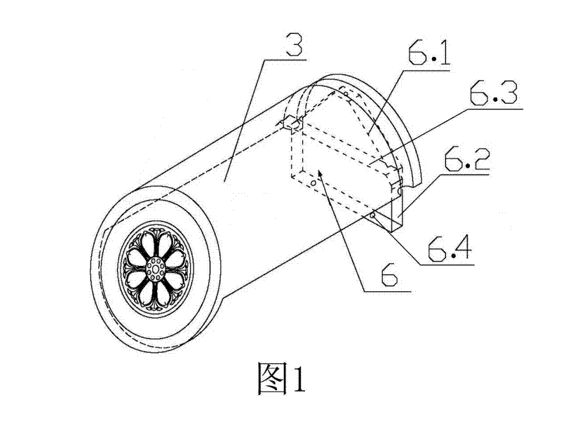 Al-Mg-Mn alloy plate archaizing roof tile and manufacturing method thereof