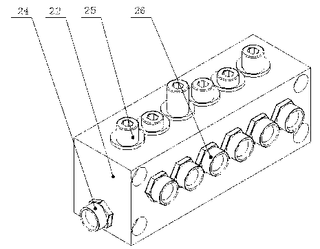 Stamping-type molding stick-making machine