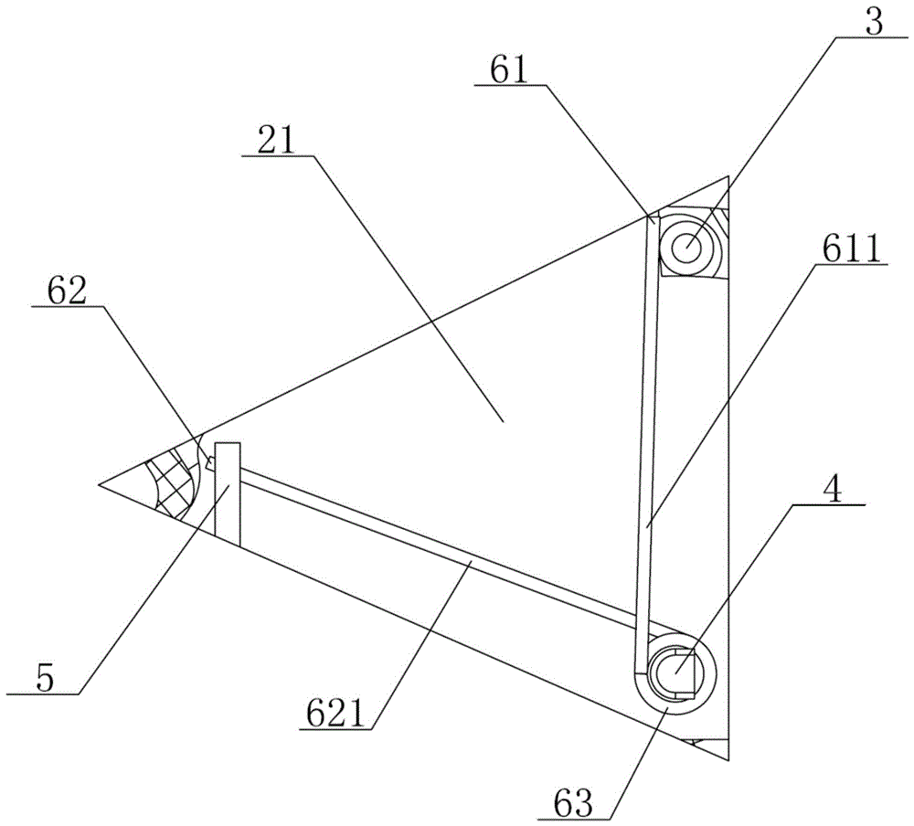 The connection structure between the floor brush and the elbow of the vacuum cleaner