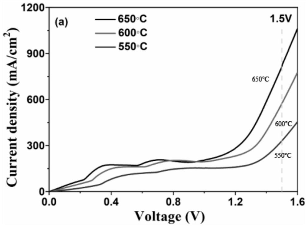 A carbon dioxide conversion electrolytic cell and its preparation method and application