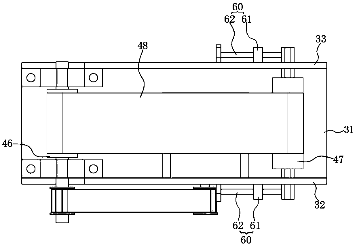 Weighing device and hygiene product production system