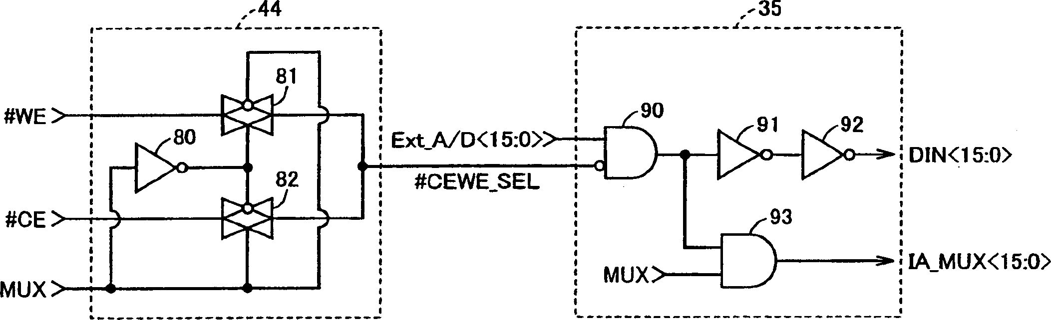 Semiconductor memory device capable of switching from multiplex method to non-multiplex method