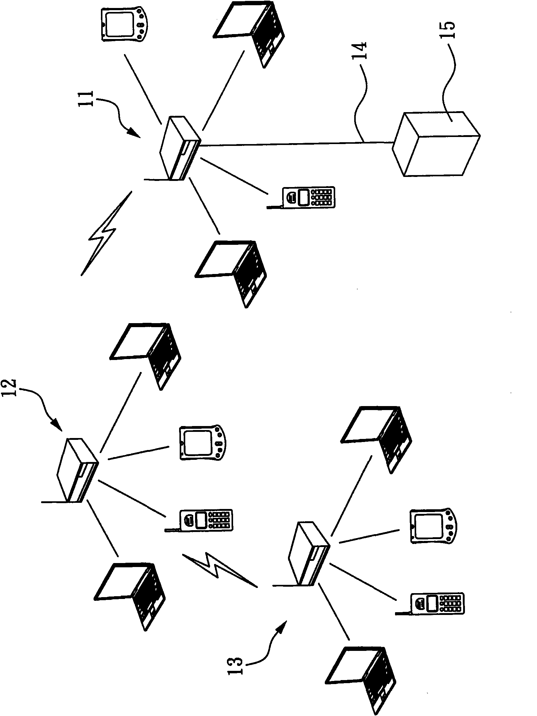 Base station anti-interference antenna and WiFi (Wireless Fidelity) base station mesh network system using same