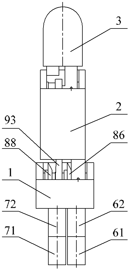 Soft piece coupling type handyman finger device