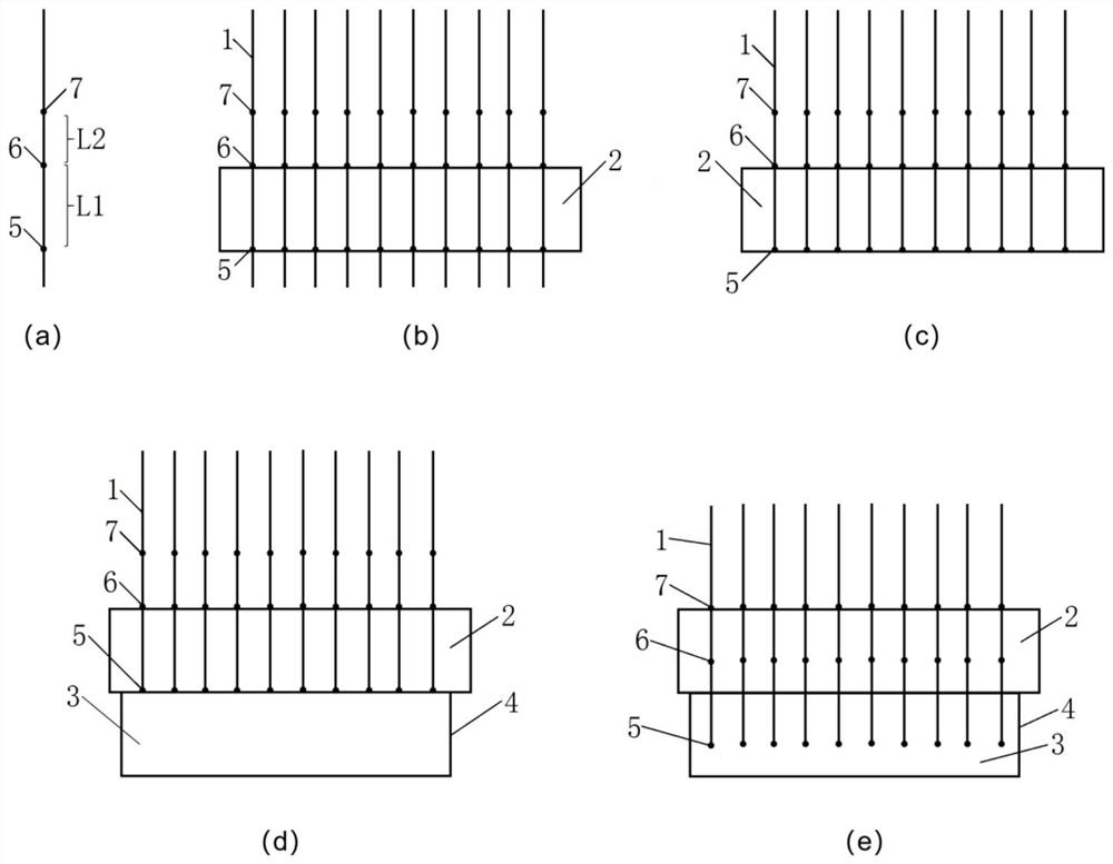 Simple sample preparation method for testing drawing behavior of fibers in cement matrix