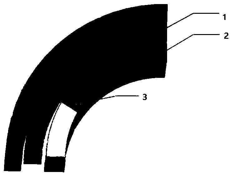 Bearing retainer rotating speed measuring system