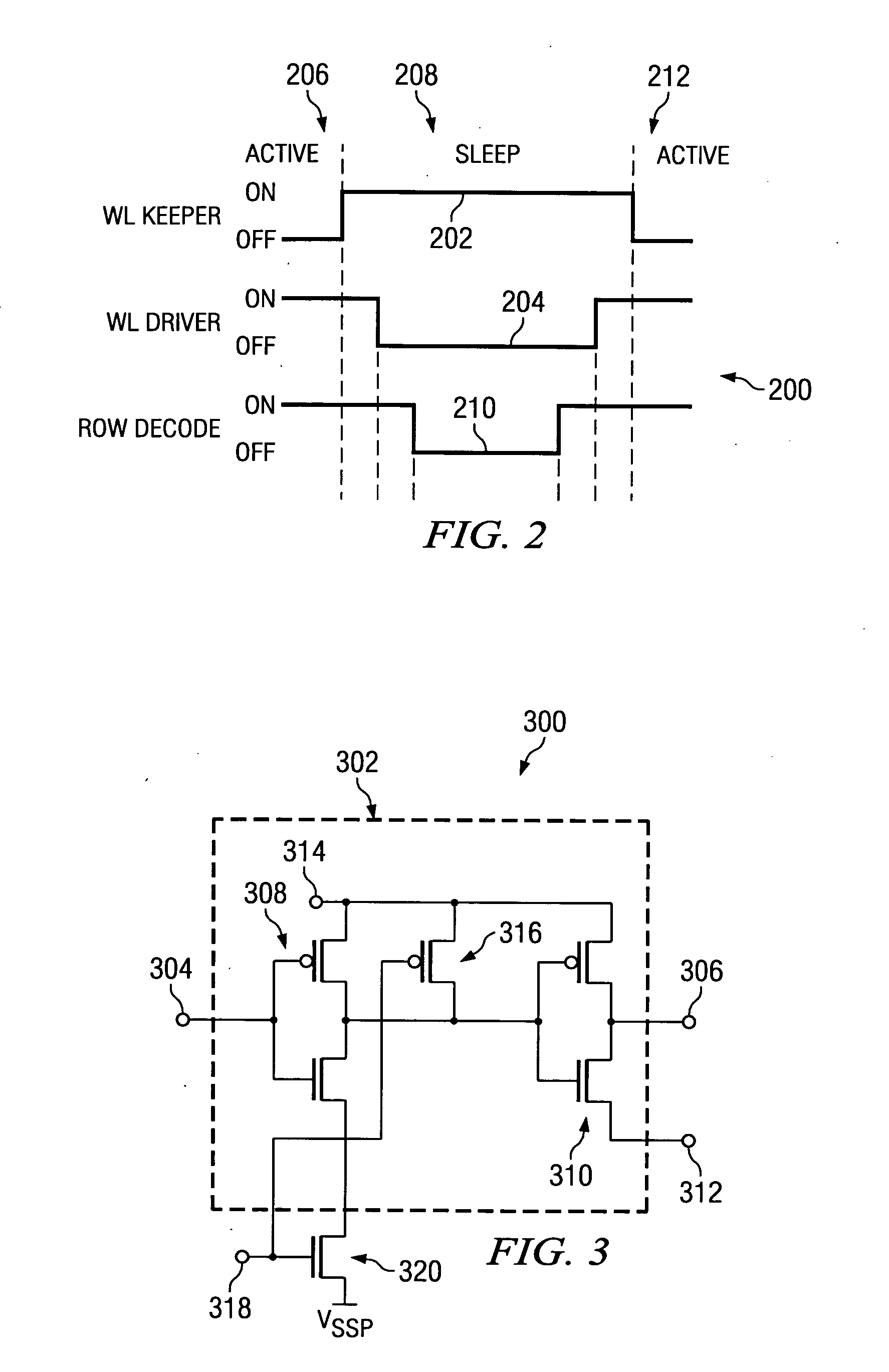 System for reducing row periphery power consumption in memory devices