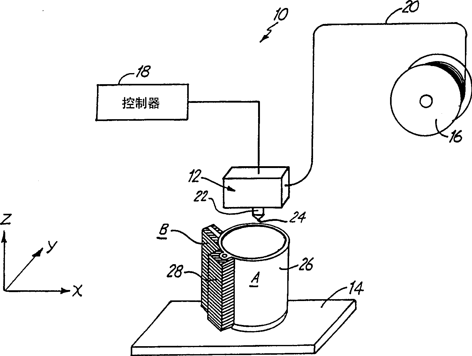 Soluble material and process for three-dimensional modeling