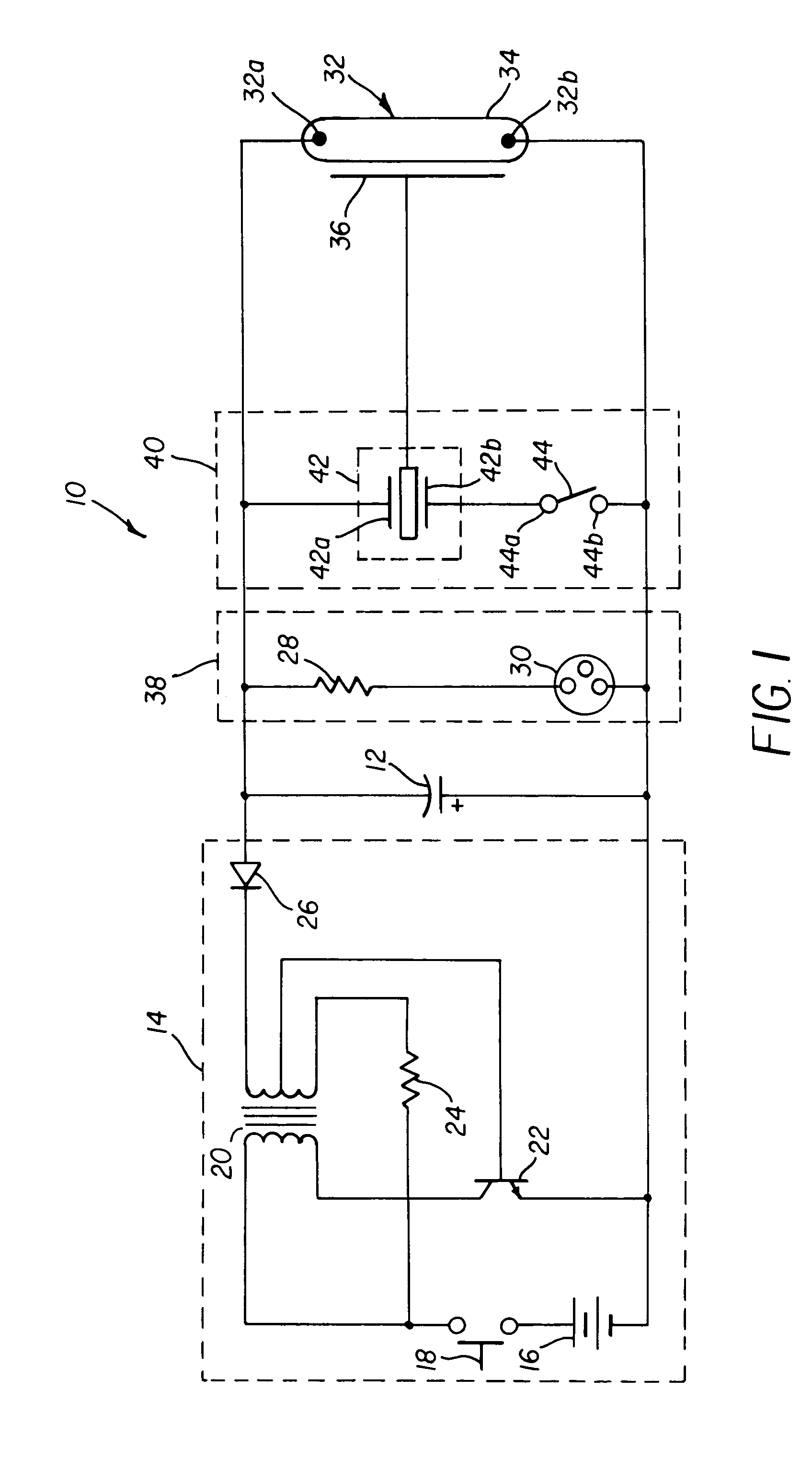 Camera flash circuit using a piezoelectric transformer to trigger firing of the camera flash tube